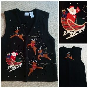 ~BOBBIES BROOKS ~ FUNNY WOMEN'S WAISTCOAT SIZE: L